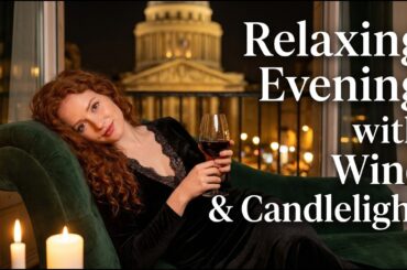 Romantic French Songs 🌹 Relaxing Evening with Wine & Candlelight | French Music