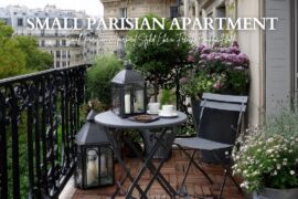 Small Parisian Apartment Styled Like a French Boutique Hotel
