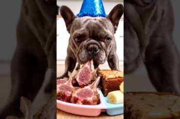 Rare Isabella Frenchie’s FIRST ASMR Mukbang   #ASMRDog #FrenchBulldog #IsabellaFrenchie #DogEating