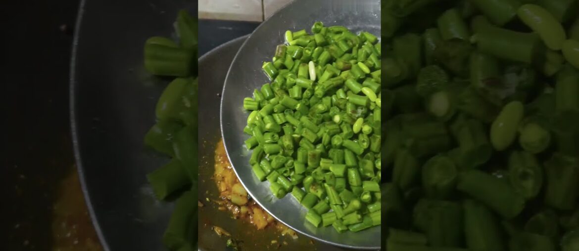 फरसबी बटाटा मिक्स भाजी/Tiffin recipe/ french beens aloo ki sabji /Jalgoan Tadka Recipe