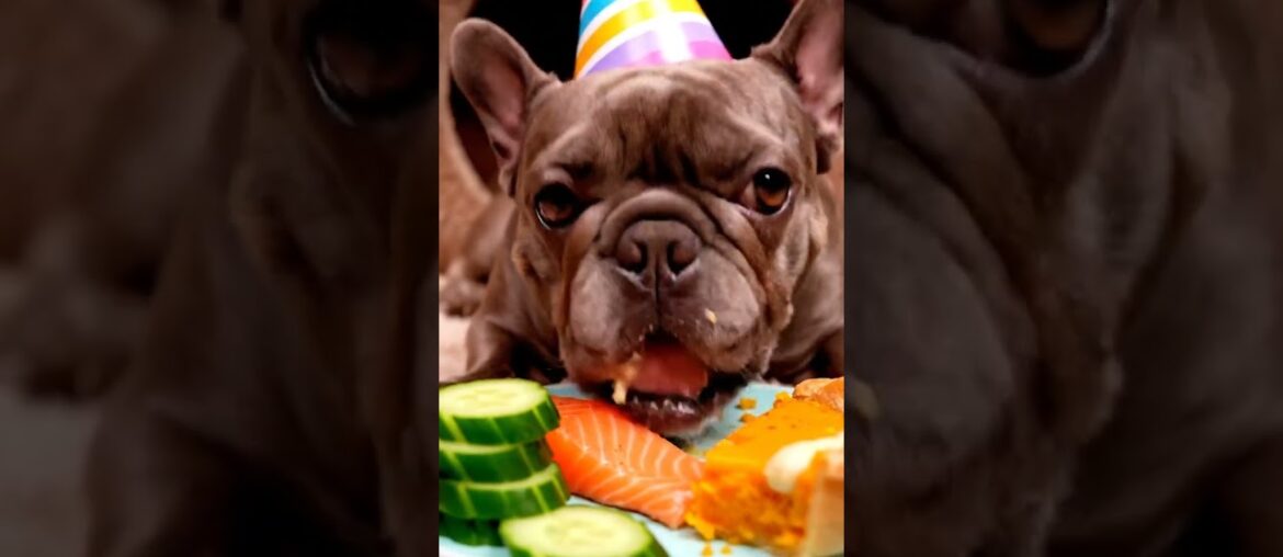 Rare Isabella Frenchie’s FIRST ASMR Mukbang   #ASMRDog #FrenchBulldog #IsabellaFrenchie #DogEating