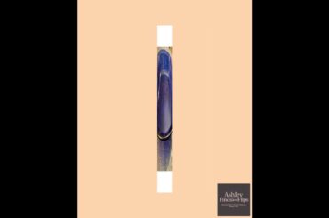 Vintage Cobalt Blue French Glass Loaf Pan Starburst Leaf Pattern Made in France Cottagecore Kitch...