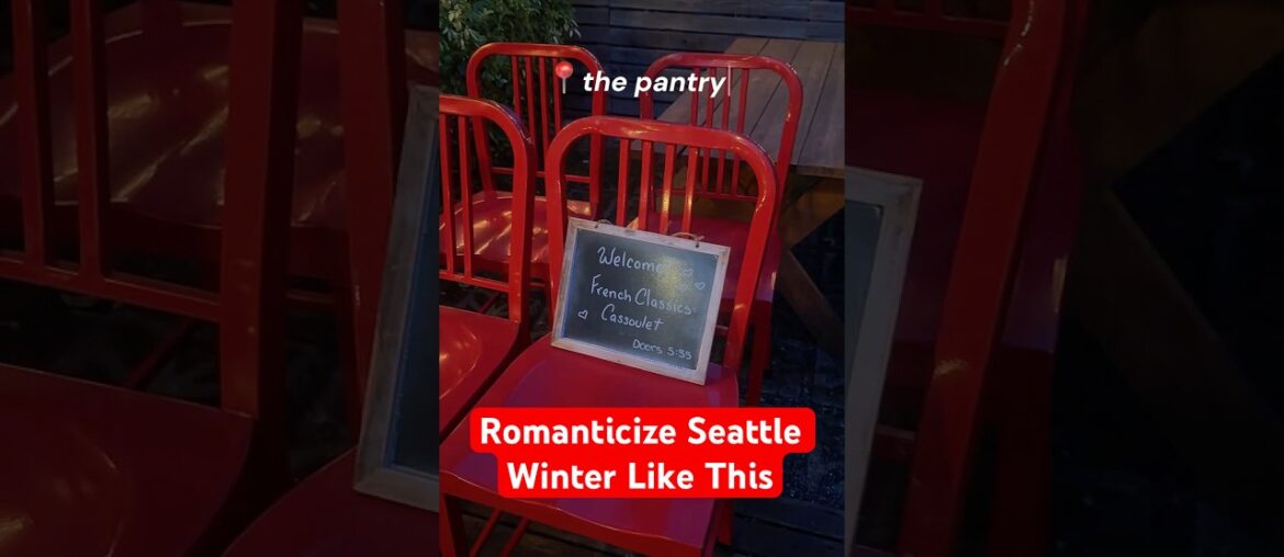 Romanticize Seattle Winter Like This  #food #seattle #datenight  #foodie #cooking