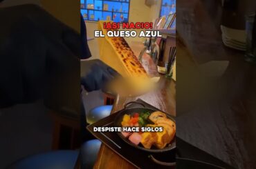 ¿Sabías que el queso azul nació por un accidente en una cueva francesa? 🧀🇫🇷 #curiosidades #short