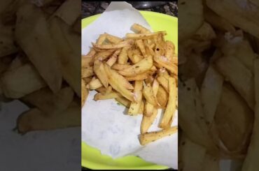 Crispy and Perfect,  Easy way to make French Fries at Home #Shorts​ #Viral​ #FrenchFries​