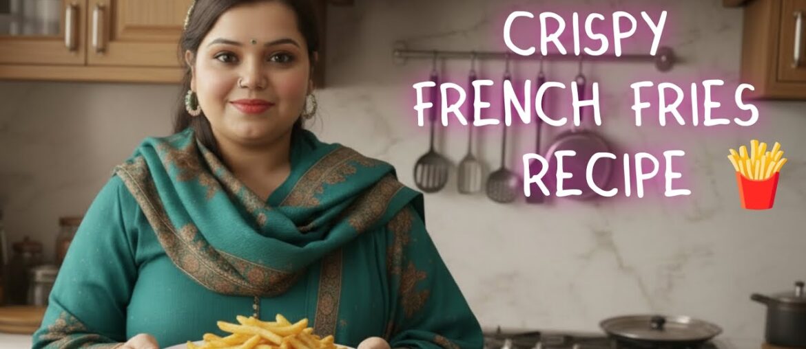 Crispy French Fries Recipe | Ghar Par Perfect Kurkuri Fries Banane Ka Tarika 🍟 Crispy French Fries Recipe | Ghar Par Perfect Kurkuri Fries Banane Ka Tarika 🍟