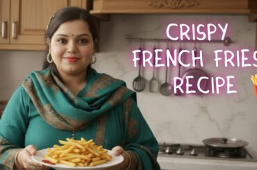Crispy French Fries Recipe | Ghar Par Perfect Kurkuri Fries Banane Ka Tarika 🍟