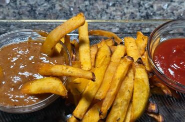 Air Fried Rutabaga Fries | Healthier Than French Fries