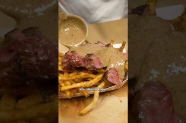 The secret to this au poivre sauce is Sichuan peppercorns #steak #chef #recipe