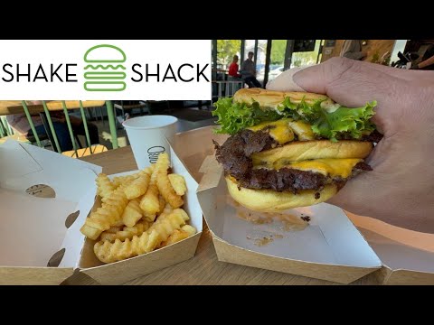 Shake Shack Eating TimeLapse 6X Speed POV ASMR Big Shack Burger French Fries Mukbang Shake Shack Eating TimeLapse 6X Speed POV ASMR Big Shack Burger French Fries Mukbang