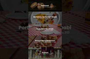 🏙️ Best Luxury Restaurants in Abu Dhabi 2026 | Restaurants in The Galleria Al Maryah Island