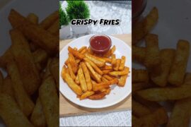 Crispy French Fries Recipe at Home | Perfect Golden & Crunchy Fries 🍟 | Easy Snack
