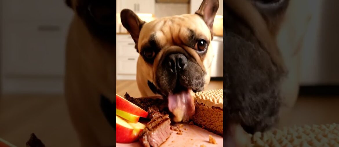 Rare Isabella Frenchie’s FIRST ASMR Mukbang   #ASMRDog #FrenchBulldog #IsabellaFrenchie #DogEating