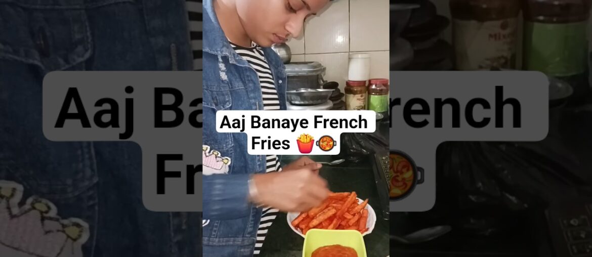 Aaj Banaye French Fries 🍟🥘 rajni_ki_rasoi_82 #frenchfries #trending #recipe #cooking #short #food