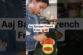 Aaj Banaye French Fries 🍟🥘 rajni_ki_rasoi_82 #frenchfries #trending #recipe #cooking #short #food
