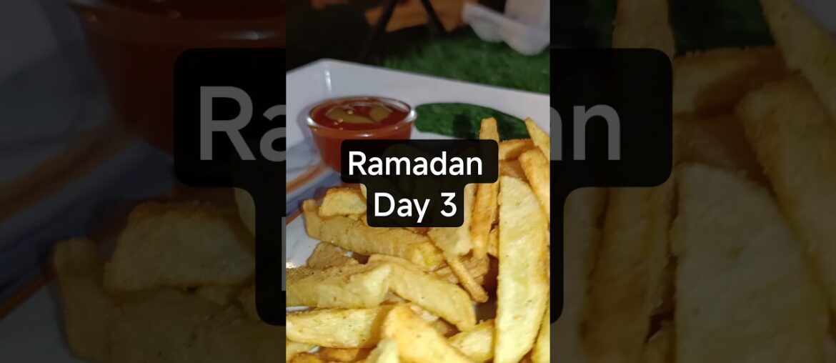 DAY 3/30 FRENCH FRIES 🍟 RAMADAN SPECIAL RECIPE #ytshorts #food #frenchfries #recipe #explore