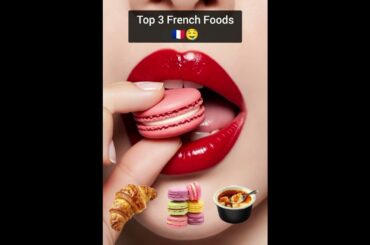 Top 3 French Foods 🇫🇷 | Satisfying ASMR 🤤