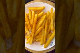 Instant French Fries | Perfect Fries/Peri Peri French Fries😍 #fries #frozen #shorts #snacks