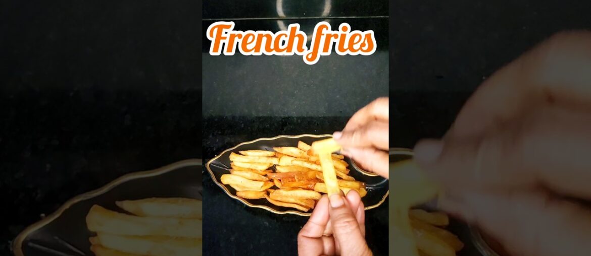 Crispy and Perfect , Easy way to make French Fries at Home #shorts #viral #frenchfries #viralshort