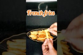 Crispy and Perfect , Easy way to make French Fries at Home #shorts #viral #frenchfries #viralshort