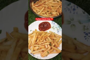 Crispy French Fries🍟 Recipe in Telugu | Perfect Golden Fries at Home | Secret Double Fry Method