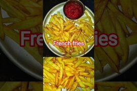 फ्रेंच फ्राईज French Fries recipe #shortsyoutube #frenchfries #frenchfriesathome #recipe #viral