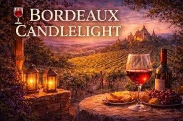 🍷 𝐁𝐎𝐑𝐃𝐄𝐀𝐔𝐗 𝐂𝐀𝐍𝐃𝐋𝐄𝐋𝐈𝐆𝐇𝐓 — French Instrumental Music — Vineyard Café Playlist | Re
