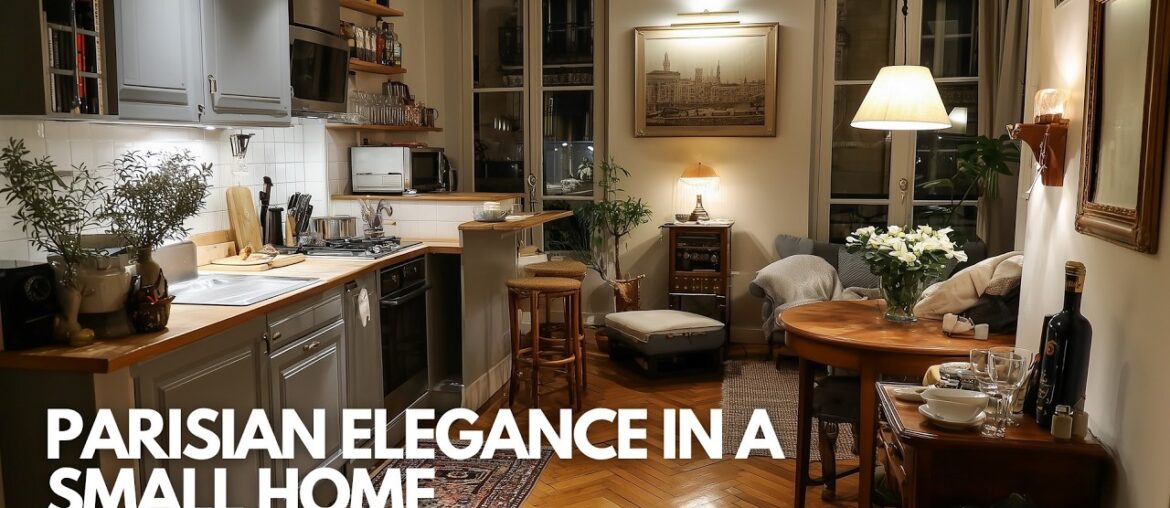 Parisian Elegance in a Small Home: Small Space, Grand French Style