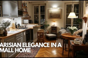 Parisian Elegance in a Small Home: Small Space, Grand French Style