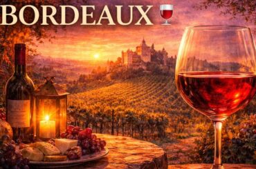 🍷 𝐁𝐎𝐑𝐃𝐄𝐀𝐔𝐗 𝐍𝐈𝐆𝐇𝐓 — French Instrumental Music — Wine Lounge Playlist | Elegant Dinner