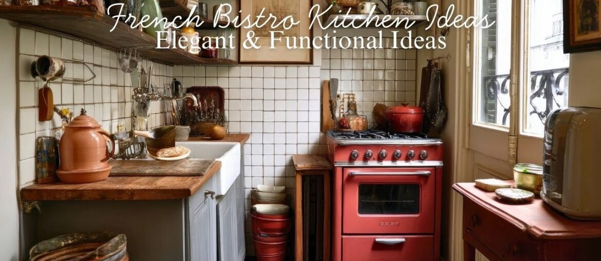 Tiny Parisian Apartment Kitchen: French Bistro-Inspired Cooking Essentials