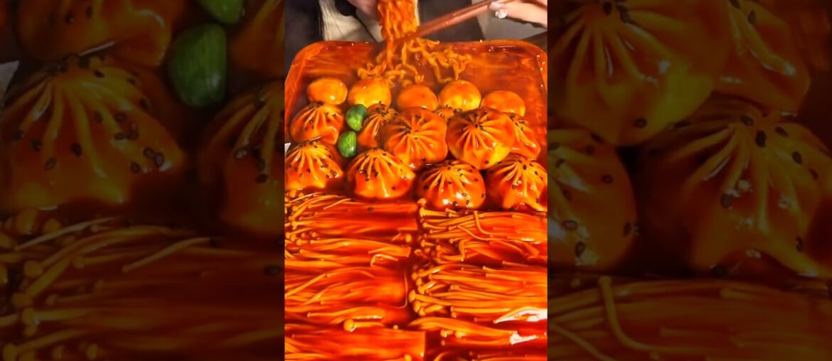 extra spicy gourmet platter #mukbang #shorts