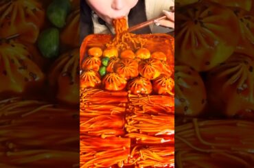 extra spicy gourmet platter #mukbang #shorts