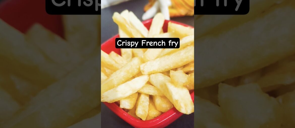 instant Crispy French fry🍟 |  Easy Recipe for Restaurant style #short#recipe