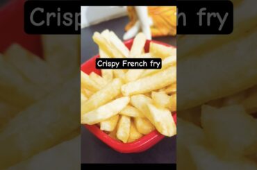 instant Crispy French fry🍟 |  Easy Recipe for Restaurant style #short#recipe