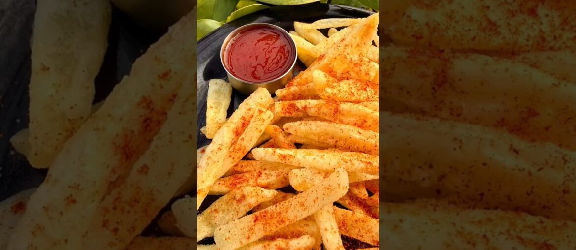 Homemade potato French fries🍟#minivlog #dailyvlog #recipe #food #viral