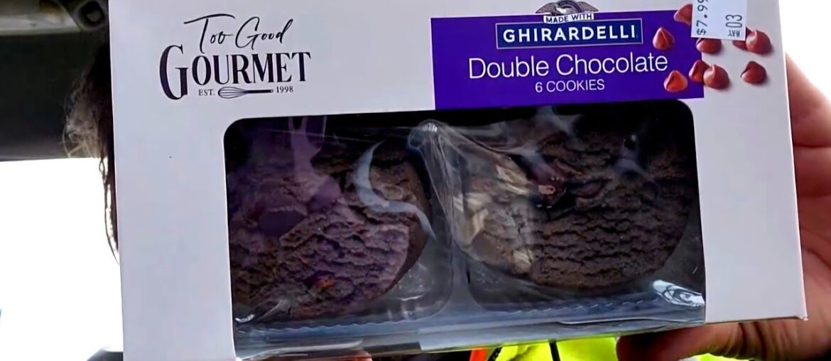 Review Too Good Gourmet Double Chocolate Cookies Made With Ghirardelli