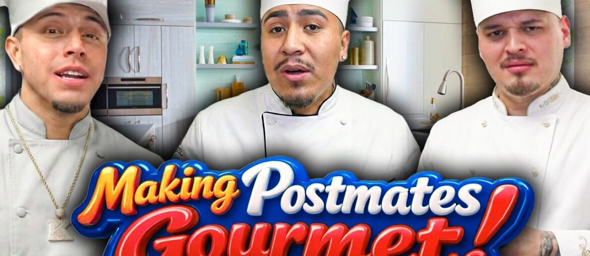 TURNING POSTMATES  FOOD INTO GOURMET FOOD!