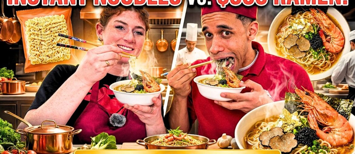 We Turned Instant Noodles Into a Gourmet Masterpiece, You Won’t Believe the Results! | Theo’s Bite
