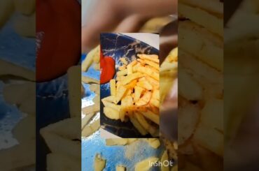 5 minutes me banye French 🍟 Fries jo#frenchfries #recipe #viralrecipe #viralsnacks