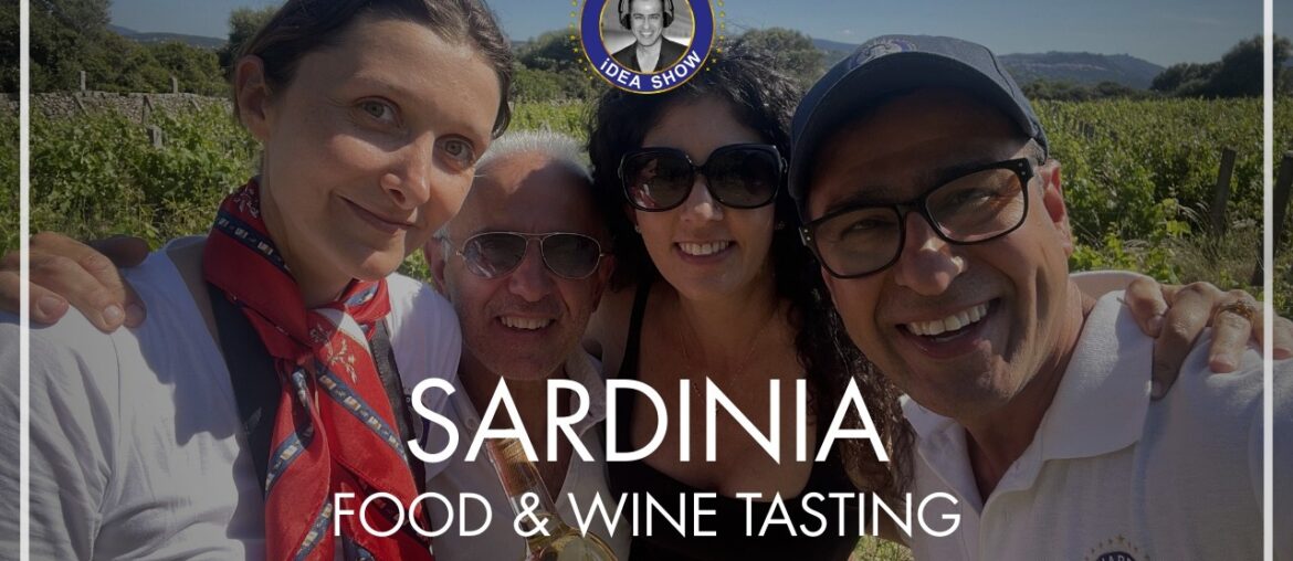 Sardinia Food & Wine Tasting With Laura's Healiday Retreats, Host Happy Bains #food #wine #sardinia