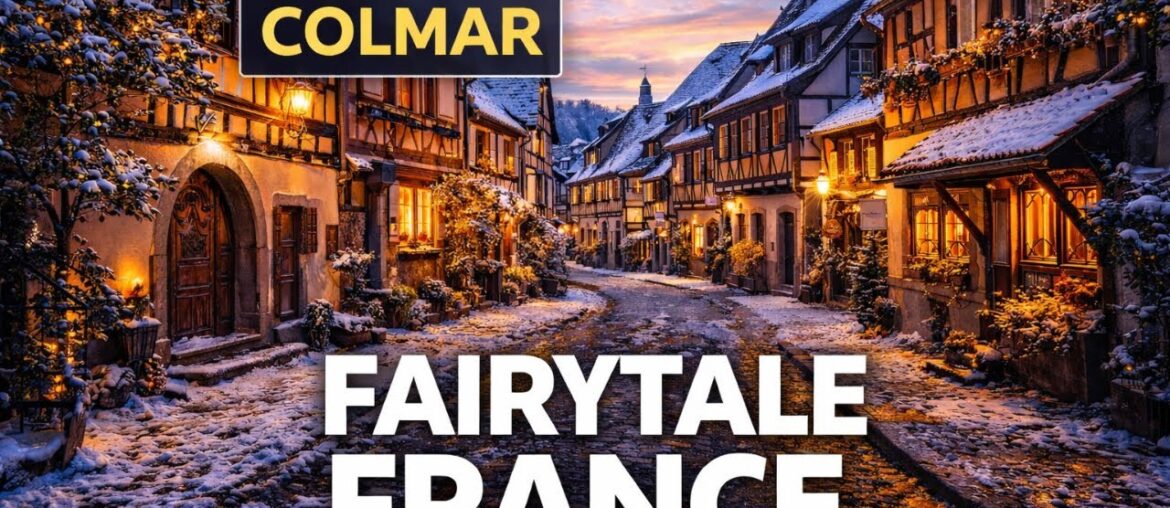 The Most Beautiful Villages in France? | Colmar in Winter
