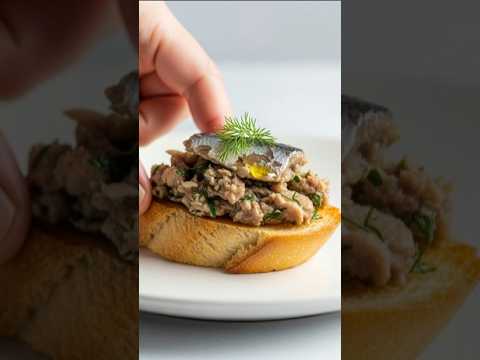 🐟🇫🇷 5-Ingredient Sardine Scapetch Fourré 🤯 | French Flavor, ZERO Effort!