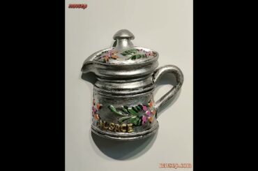 Amazing Alsace Wine Region Souvenir — 3D Vintage Kettle Magnet