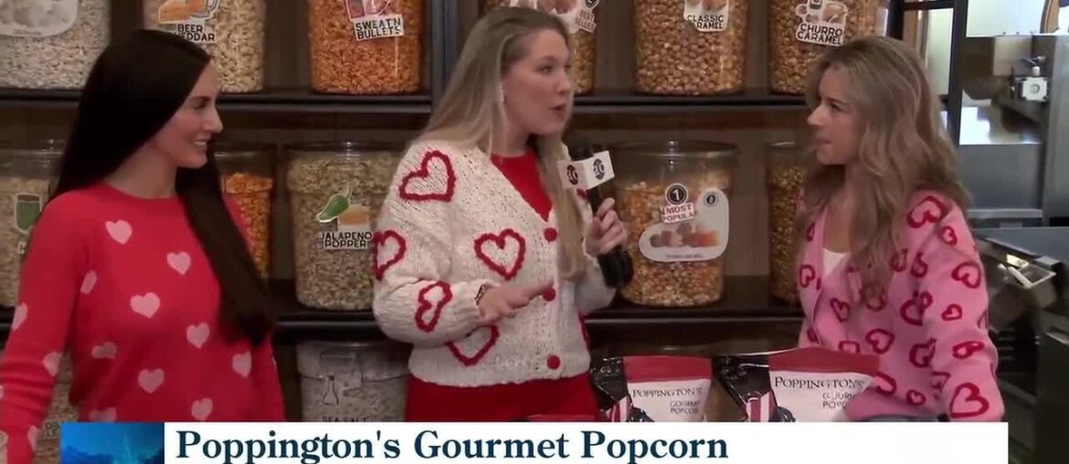 Locally-made sweet & savory treats at Poppington's Gourmet Popcorn