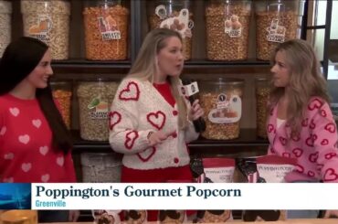Locally-made sweet & savory treats at Poppington's Gourmet Popcorn