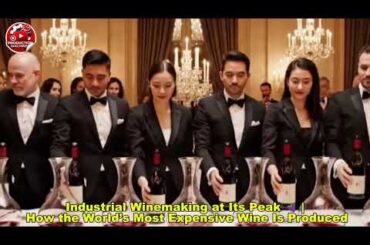 Industrial Winemaking at Its Peak 🍇 | How the World’s Most Expensive Wine Is Produced
