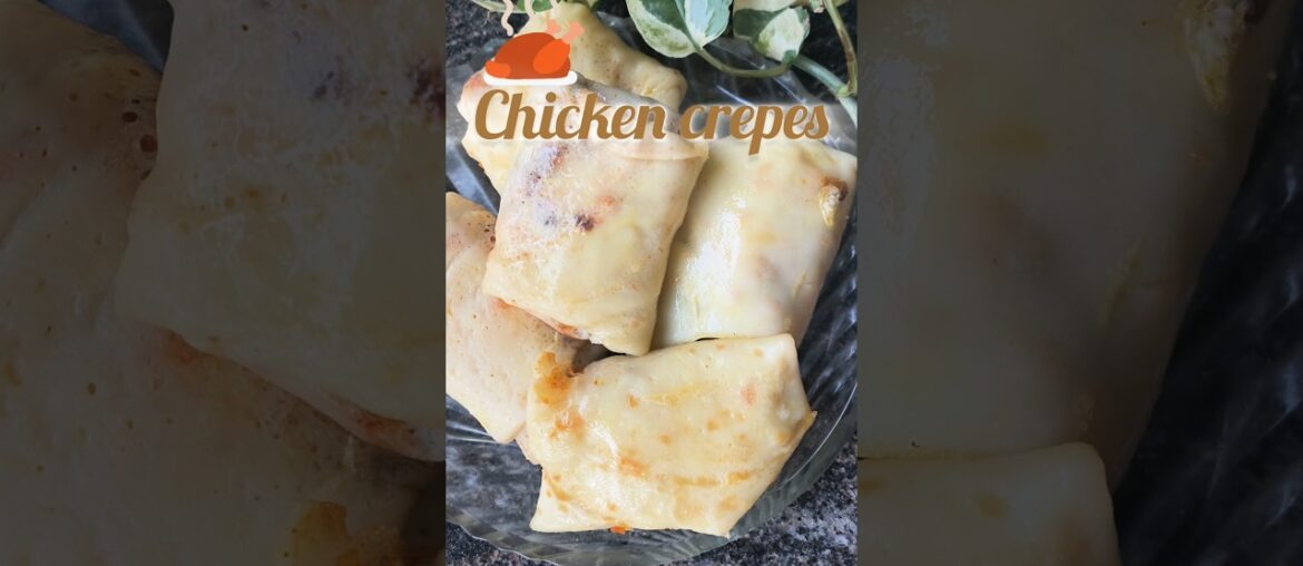 Ramadan series 09 (Chicken crepes) #food #easyrecipe #foodie #chicken Ramadan series 09 (Chicken crepes) #food #easyrecipe #foodie #chicken