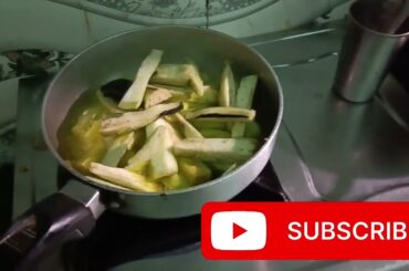 Indian recipes finger French fry bagan sbji, 🌸🌸🥘🧑‍🍳🌺🌺🌺🌺