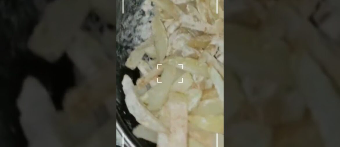 🍟 Crispy French Fries Recipe😘😘 #shortvideo #cooking #shorts #crispychicken #viralvideo #shortsfeed